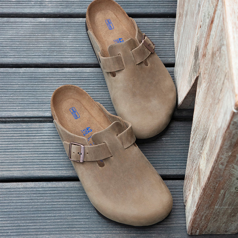 BOSTON SOFT - TABAC - CUIR HUILE