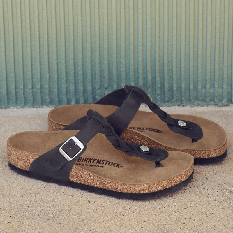 GIZEH BRAID - NERO - PELLE OLEATA