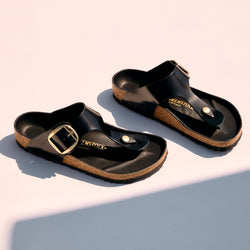 GIZEH BIG BUCKLE - HIGH SHINE - LEATHER