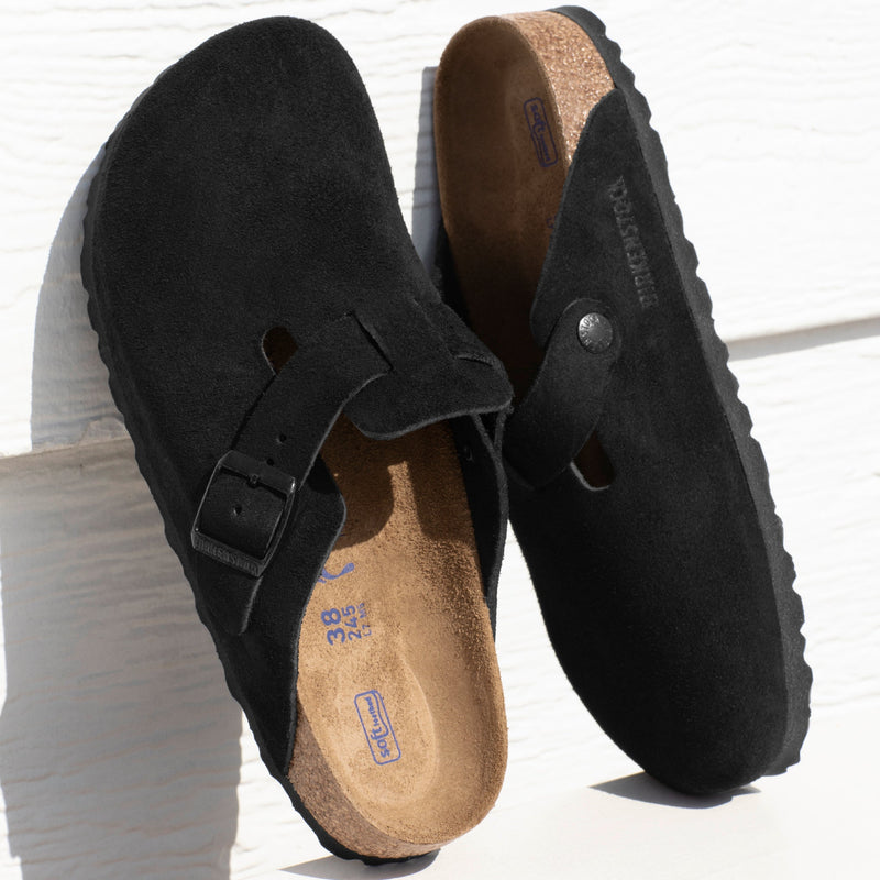 BOSTON SOFT - NERO - CAMOSCIO