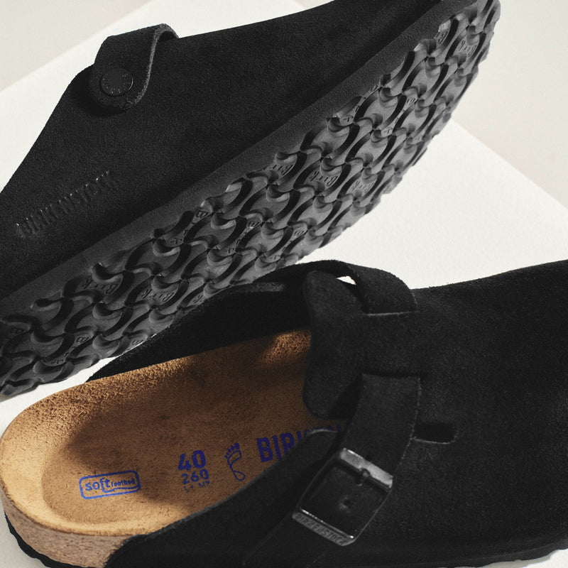 BOSTON SOFT - NERO - CAMOSCIO