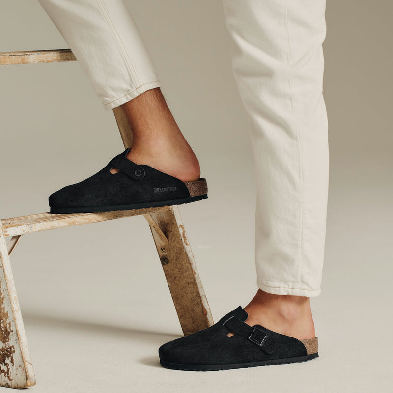 BOSTON SOFT - NERO - CAMOSCIO