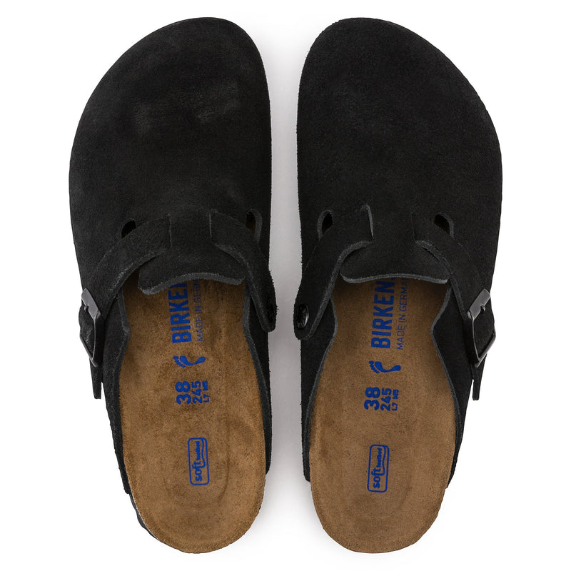 BOSTON SOFT - NERO - CAMOSCIO