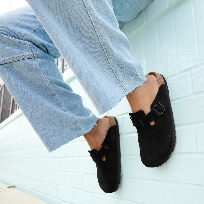 BOSTON SOFT - NERO - CAMOSCIO
