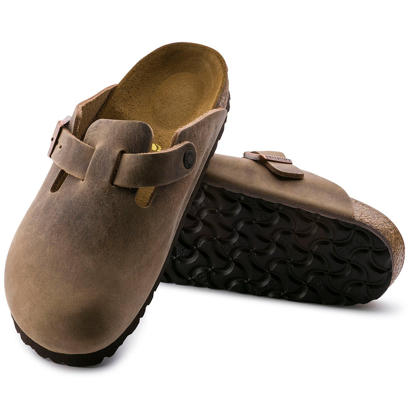 BOSTON - TABAC - CUIR HUILE