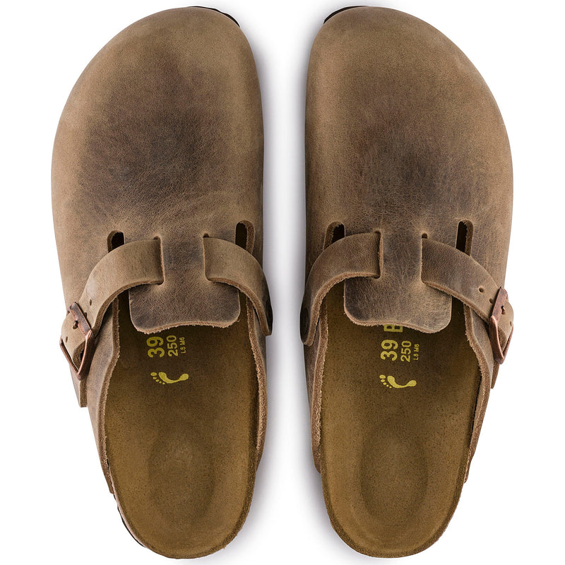 BOSTON - TABAC - CUIR HUILE